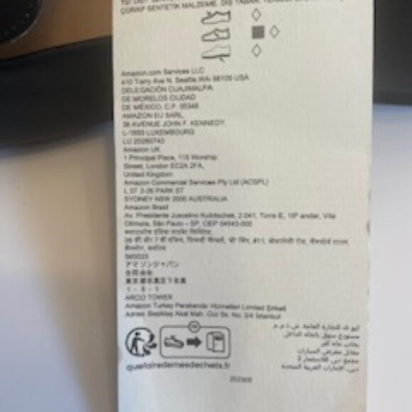 Essentials Women's‎ Flat Loafers, Slip-on, Black, 10, New - Picture 8 of 8